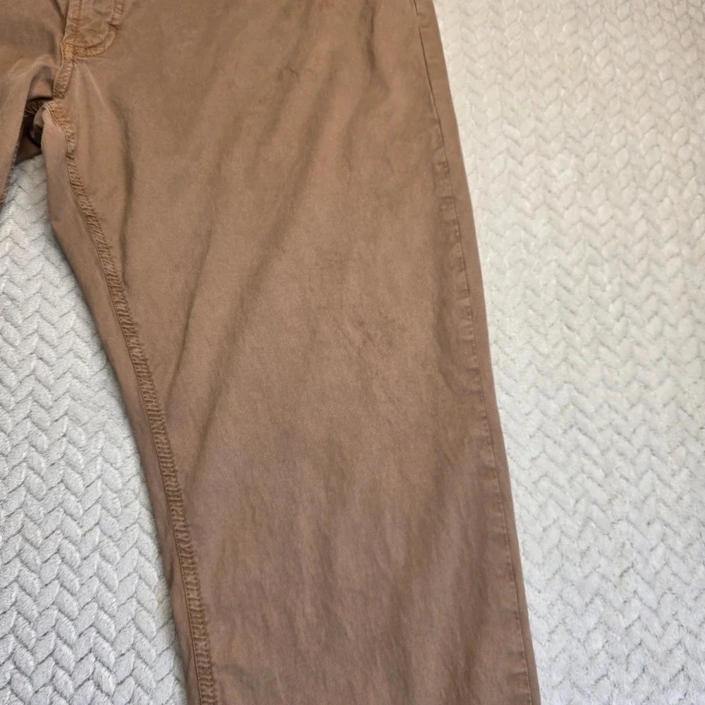 Peter‎ Millar Crown Crafted Mens Tan 5-Pocket Pants Brown 40/30 Turkey Tailored